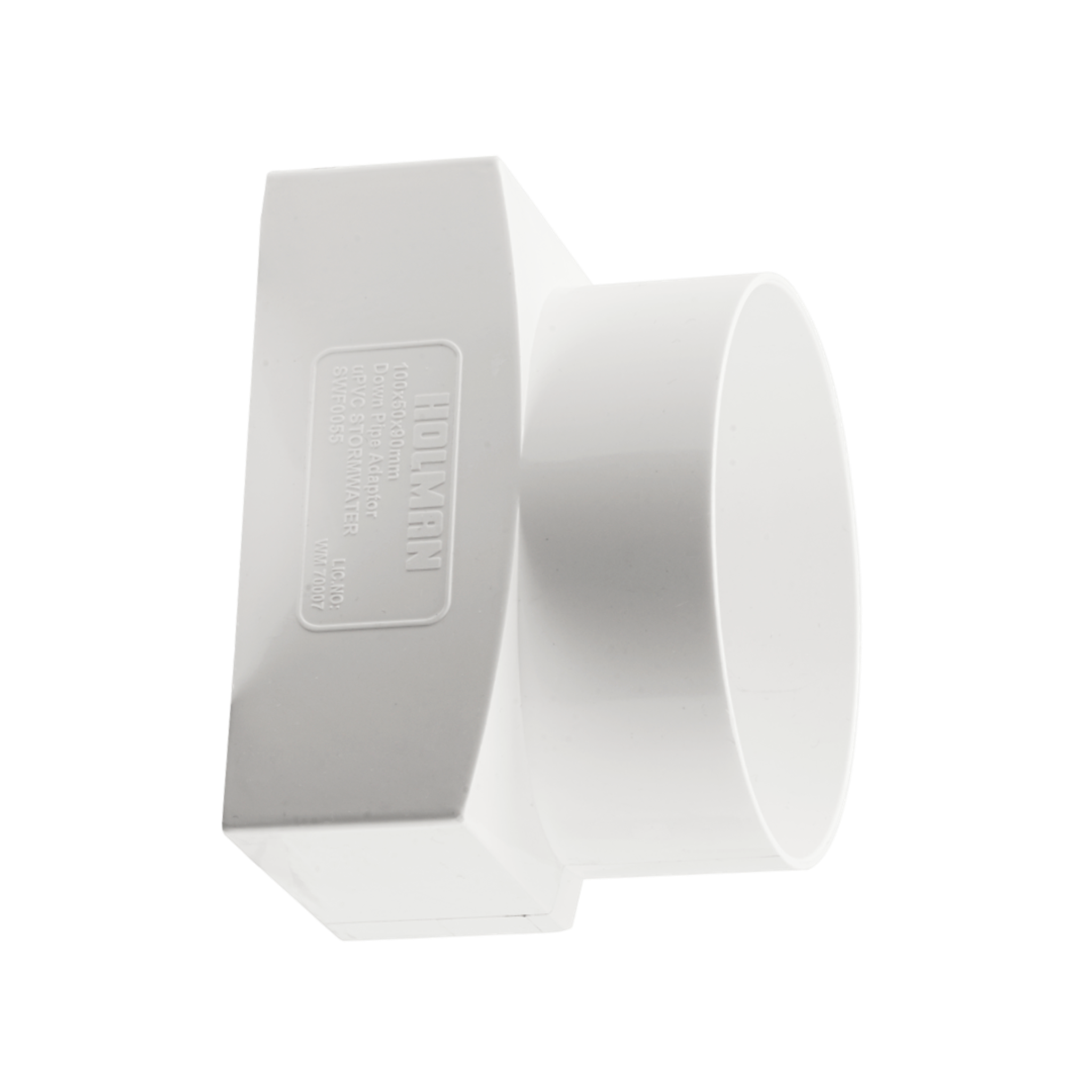 Downpipe Adaptor Square to Round