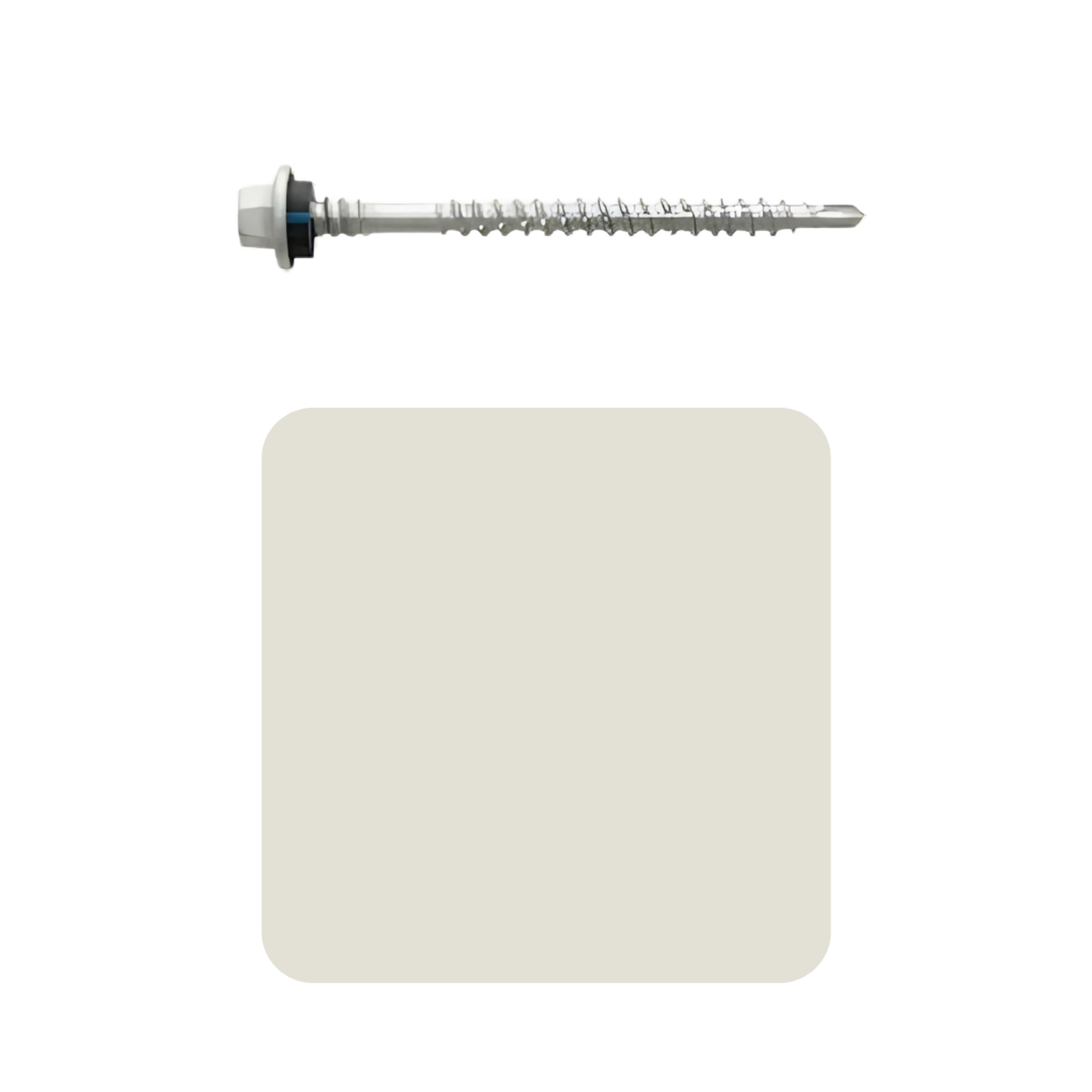 Roofing Screw Timber/Metal M6# 25mm Colorbond (100 Pack)