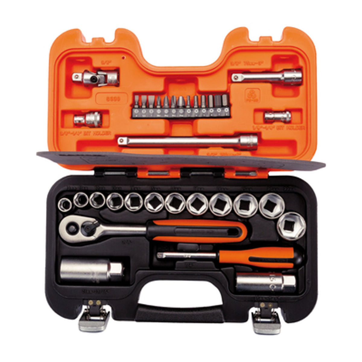 Bahco 34 Piece 1/4' & 3/8' Socket Set S330