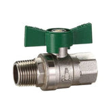 T Head Ball Valve MF Water/Gas