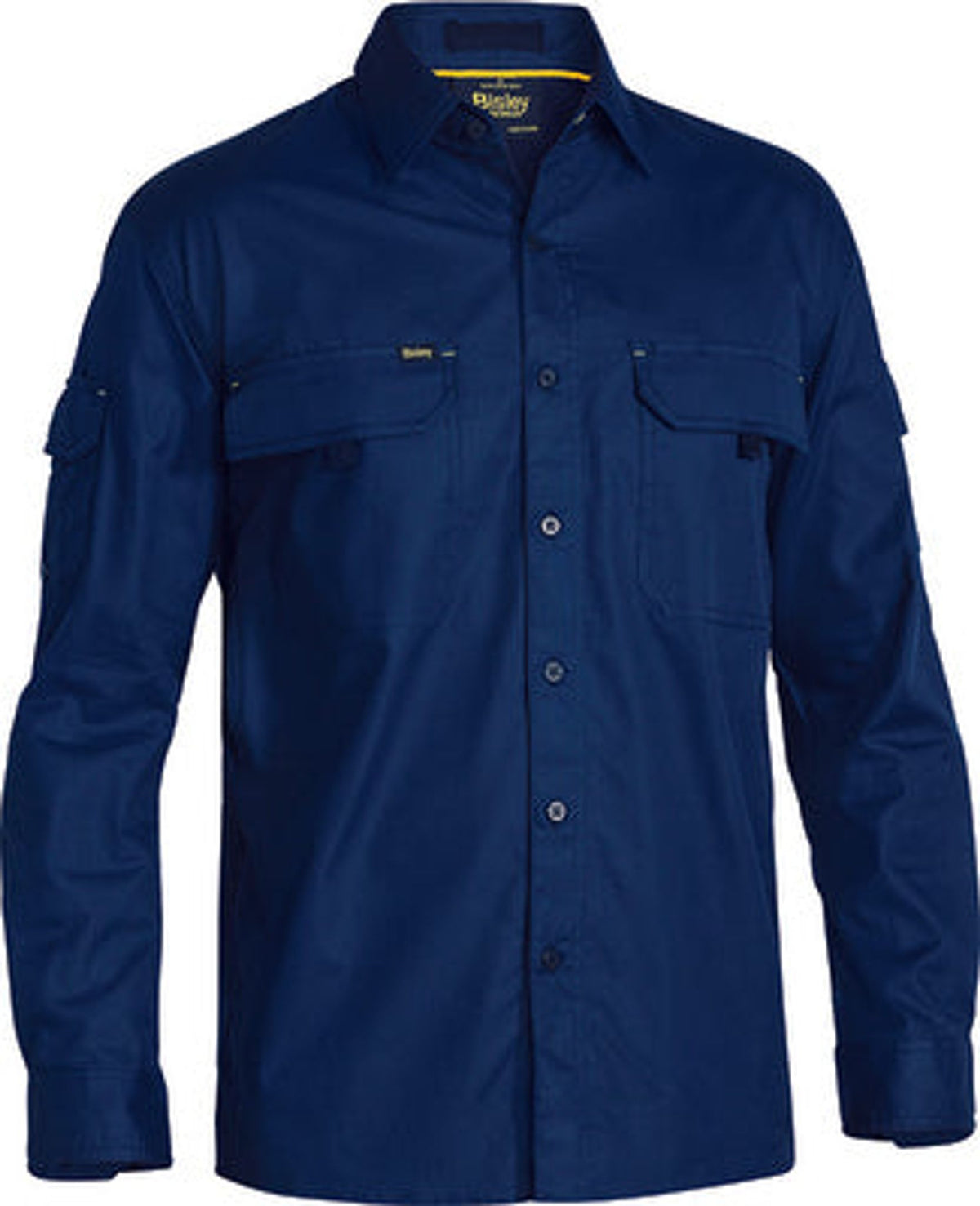 Bisley X Airflow Ripstop Ls Shirt Navy
