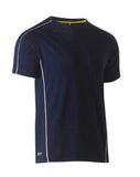 Bisley Cool Mesh Polo Reflective Piping Navy