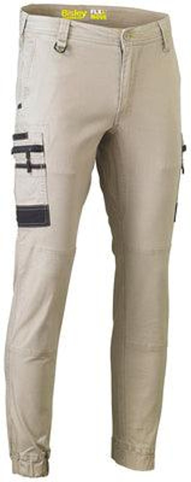 Bisley Flex & Move Stretch Cargo Cuff Pant Stone