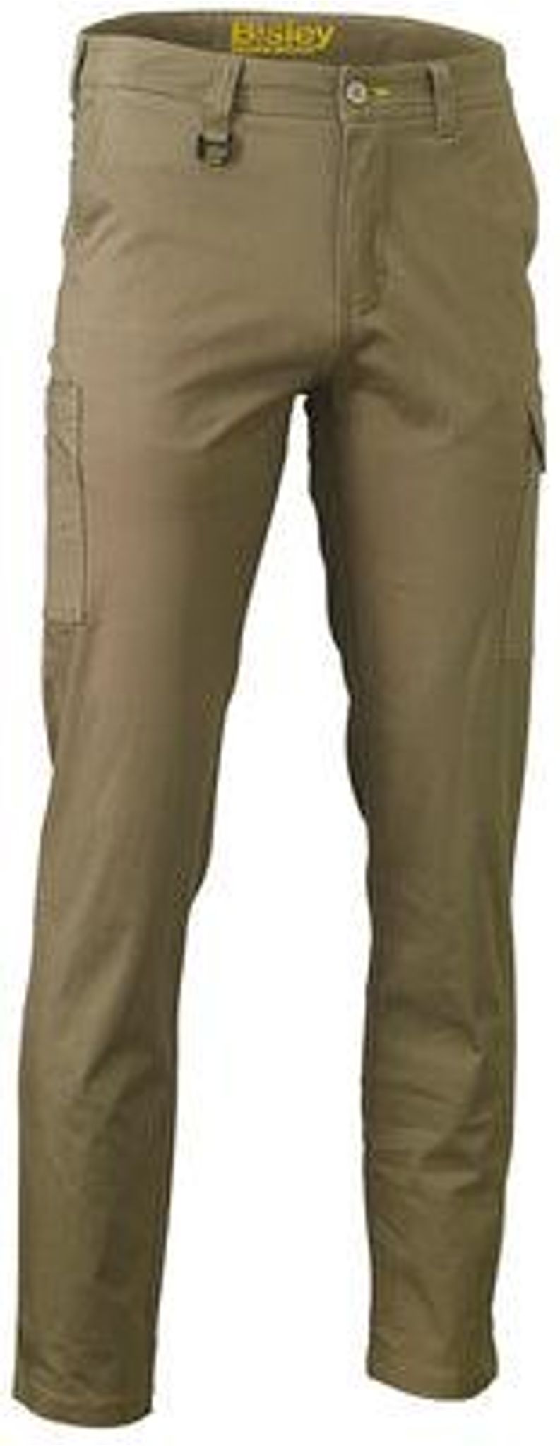 Bisley Stretch Cotton Drill Cargo Pant Khaki