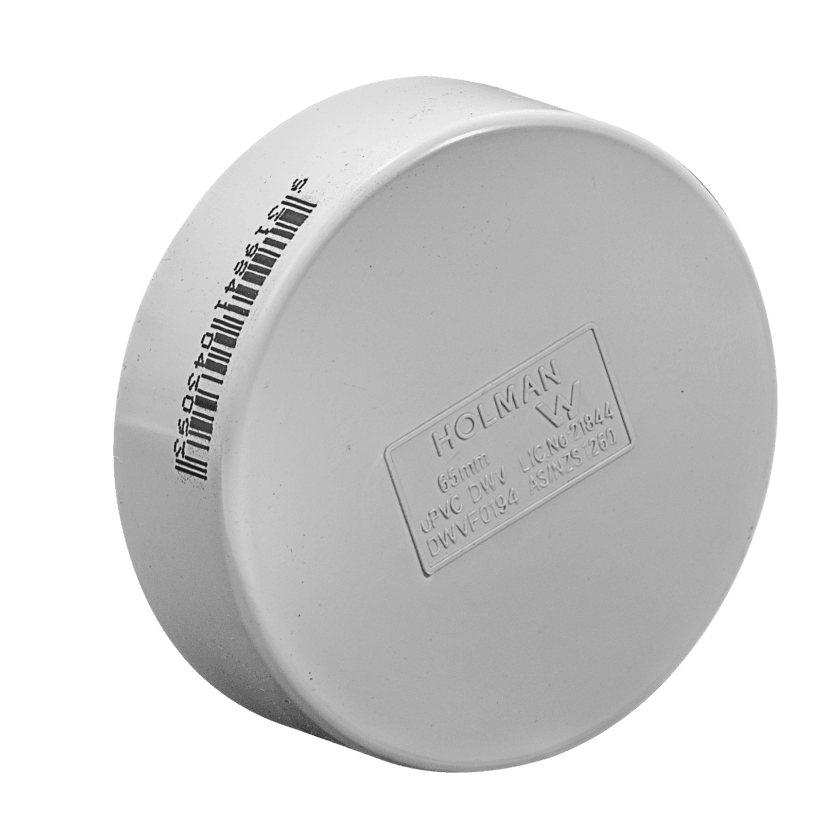 Dwv Push On Cap 65mm - PlumbersHQ