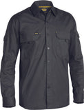 Bisley X Airflow Ripstop Ls Shirt Charcoal