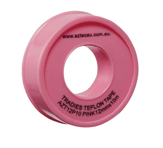 Teflon Pink 10Mtr Roll - PlumbersHQ
