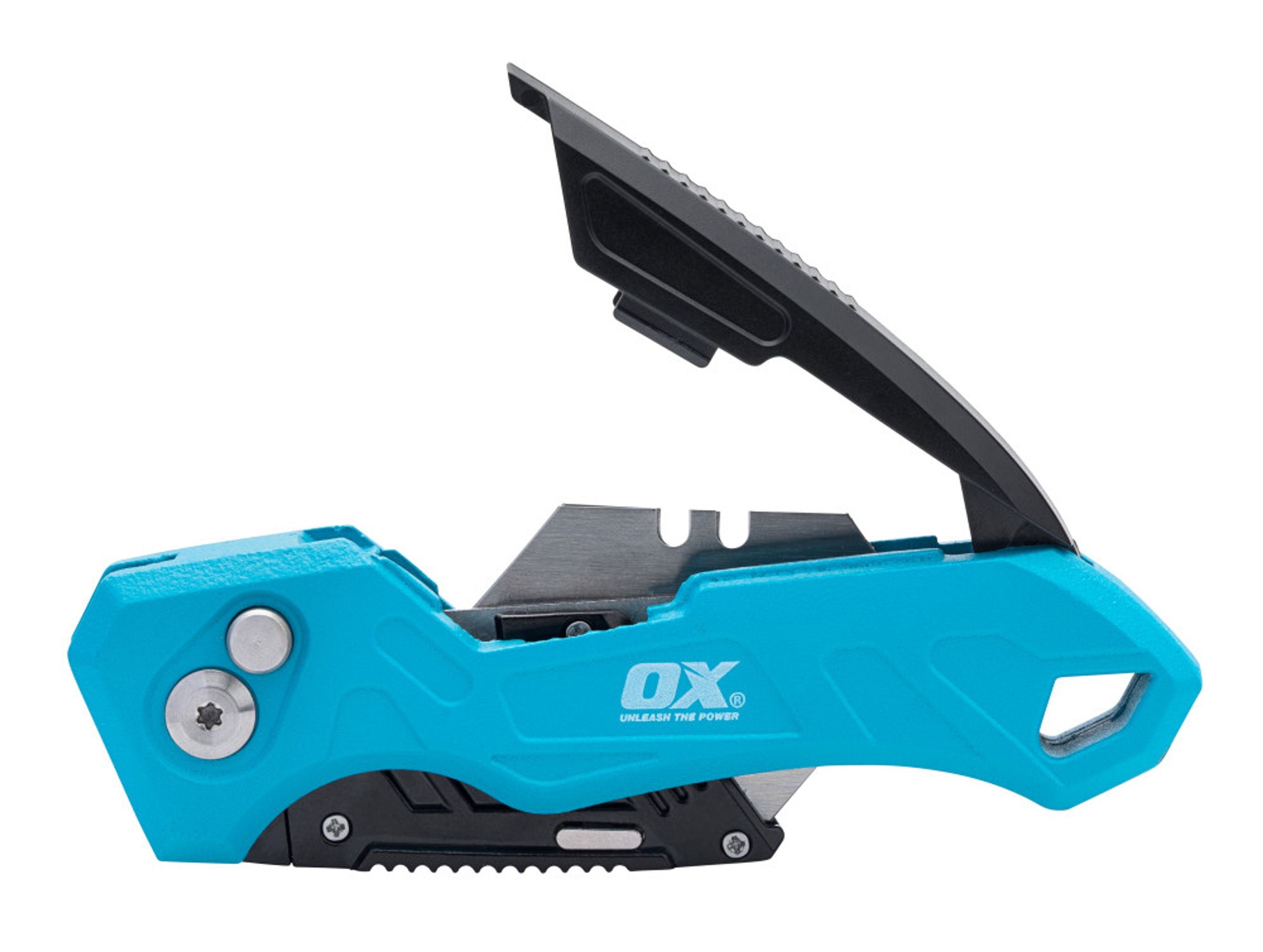 Ox Pro Heavy Duty Folding Knife and Blade Set