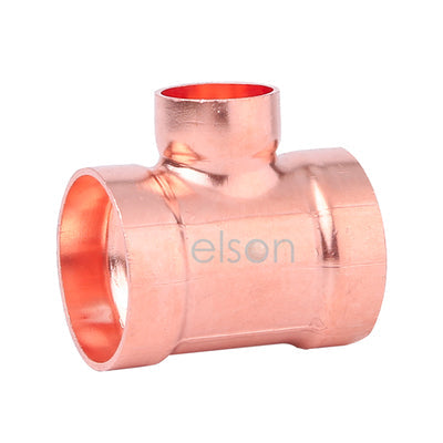 Copper Reducing Tee 80mm X 80mm X 65mm (Centre) - PlumbersHQ