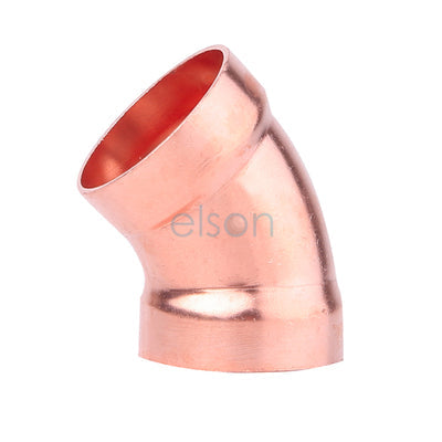 High Pressure 45Deg Copper Bends 150mm X 45Deg - PlumbersHQ