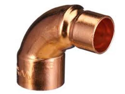 Le Capillary No.W12R 25mm Cy X 20mm Cy Reducing Elbow Copper (Bend) - PlumbersHQ