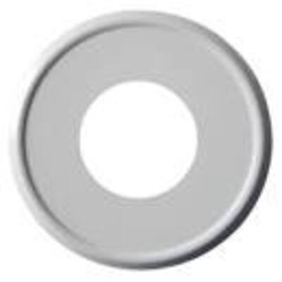 Metal Cover Plate 40mm For Dwv (White) - PlumbersHQ