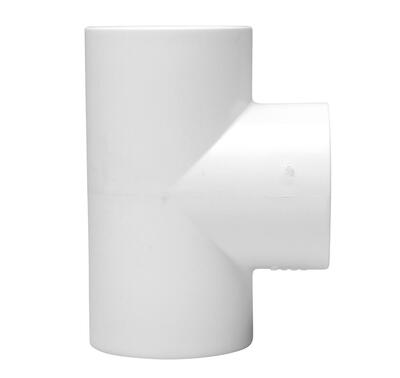 Pvc Pressure Tees  65mm X 65mm     Cat 19 (Eq) - PlumbersHQ