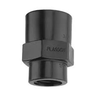 Threaded Poly Reducing Socket 32mm X 40mm - PlumbersHQ